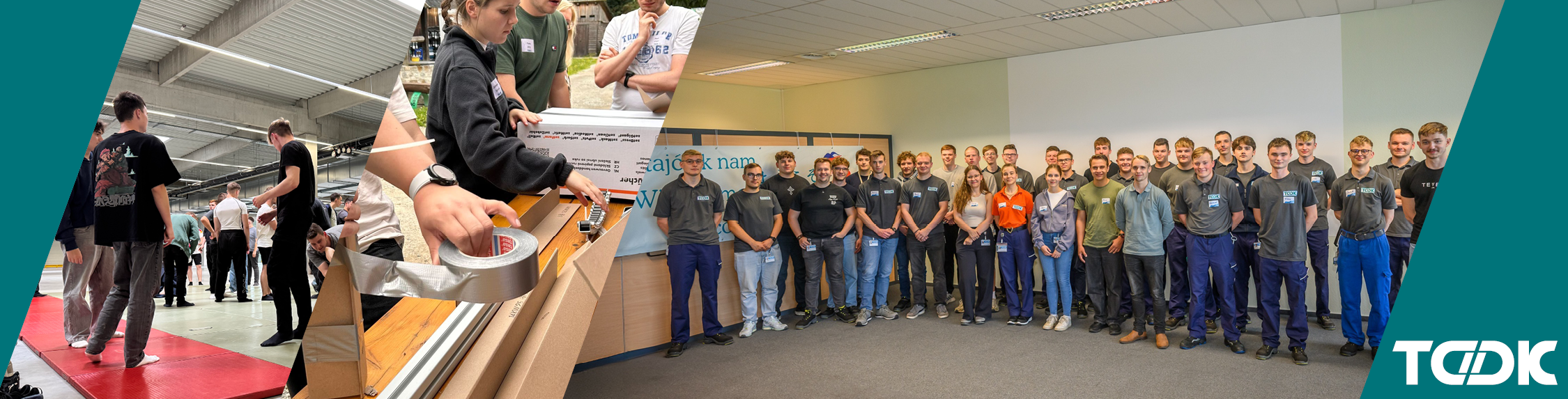 TDDK: Der kühle Hauch von Qualität - The cool touch of FUTURE | TDDK begrüßt die Auszubildenden und Studierenden des neuen Lehrjahres 2025